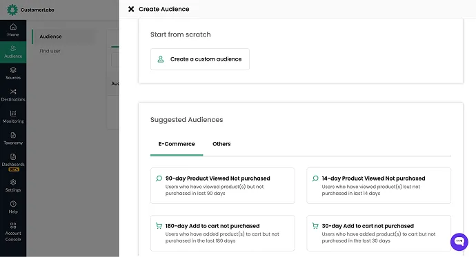 create a custom audience