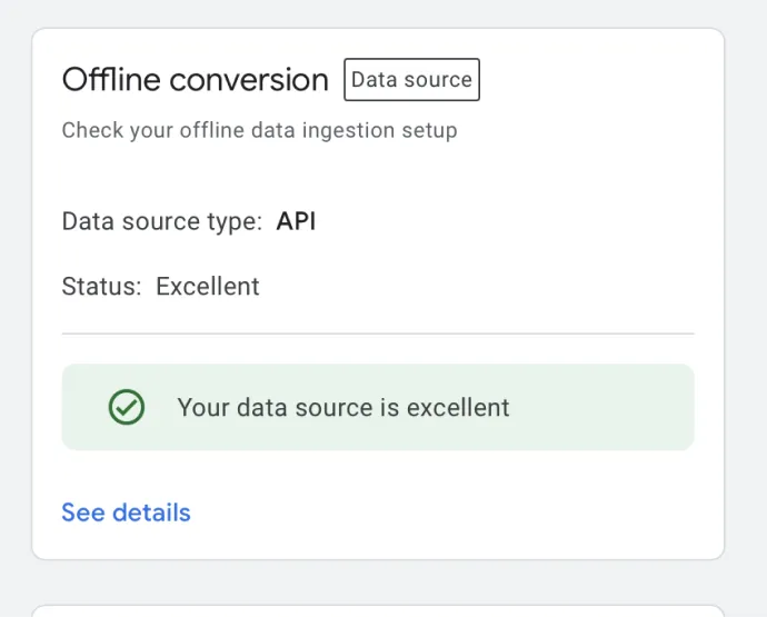 offline conversions