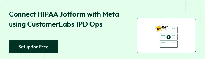 Connecting HIPAA Jotform with Meta