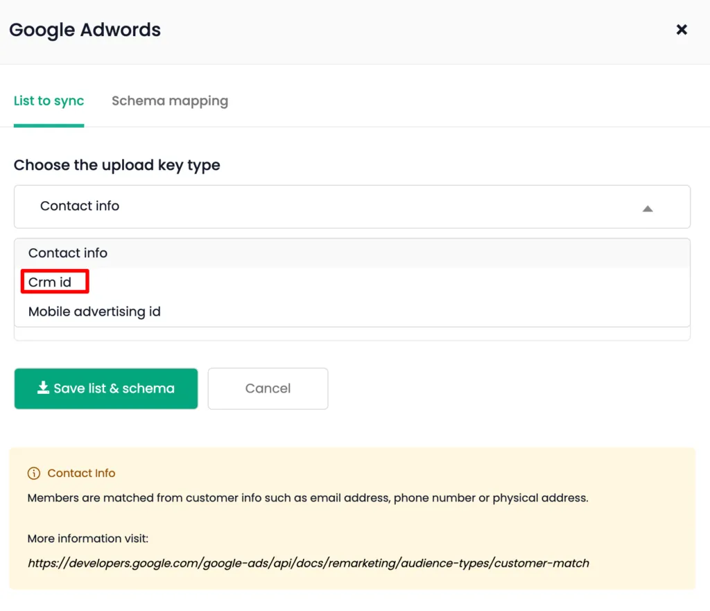 Crm id