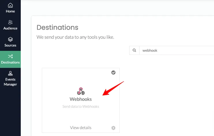 webhook integration