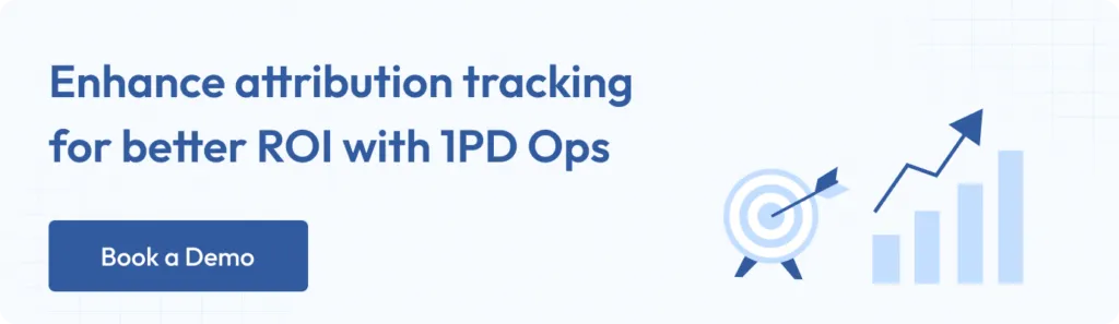 Enhance attribution tracking for better roi with 1PD ops