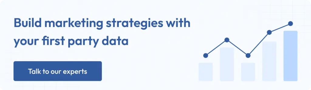 Build your marketing strategies with your first party data