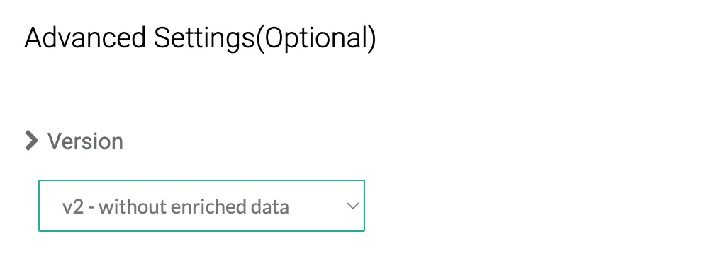 advanced settings customerlabs