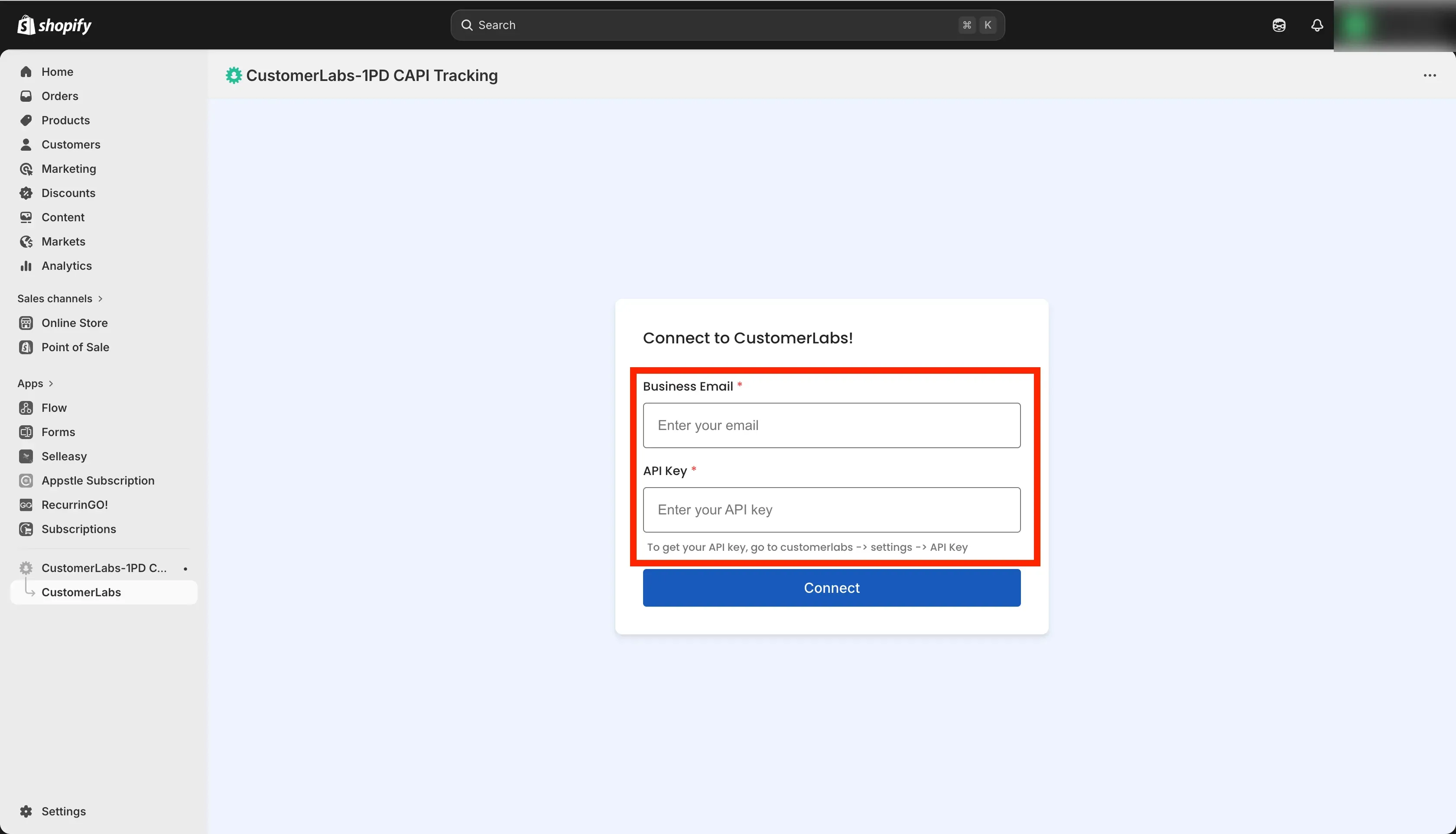 Tracking Shopify Website with Customerlabs CDP