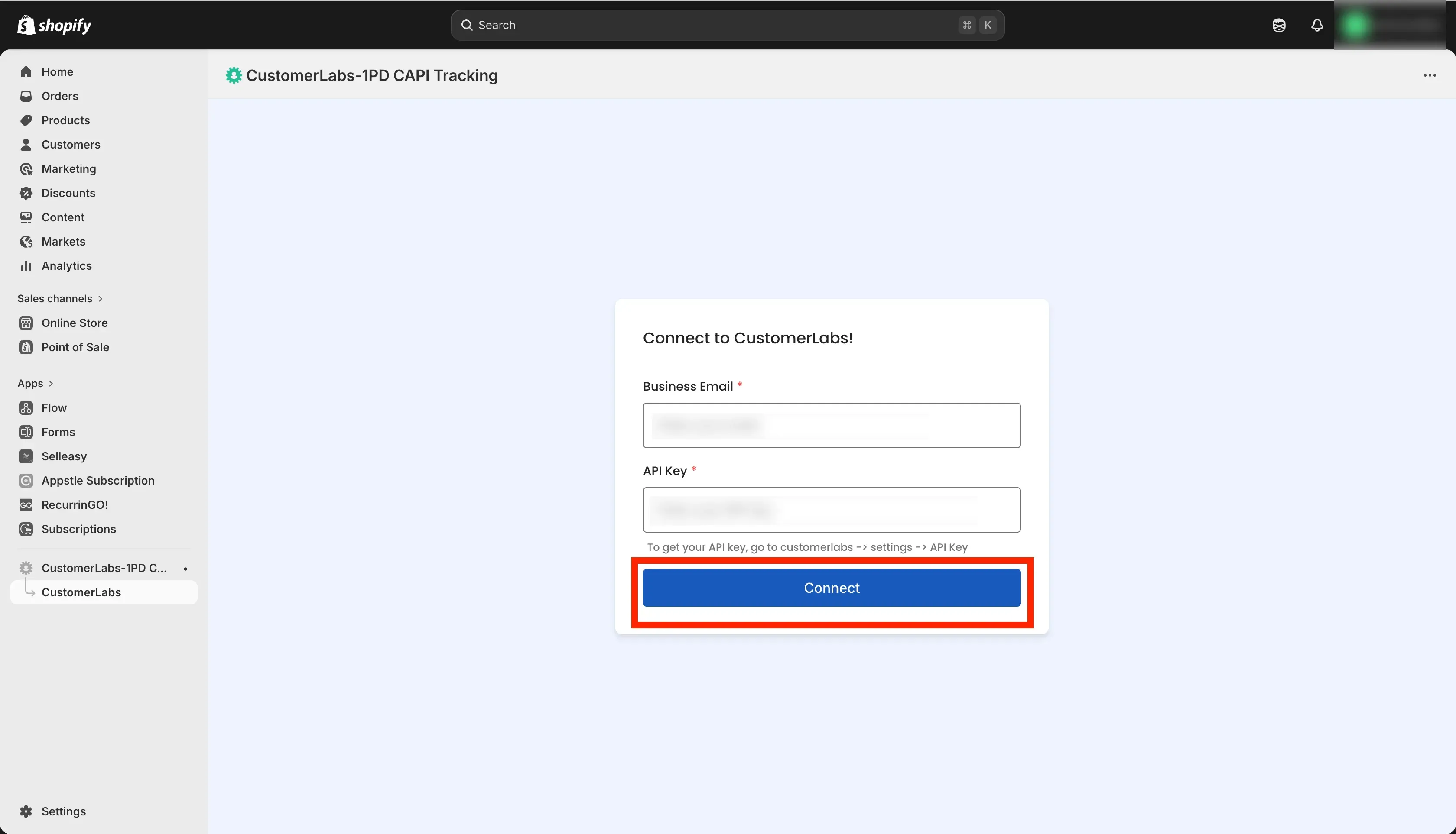 Tracking Shopify Website with Customerlabs CDP