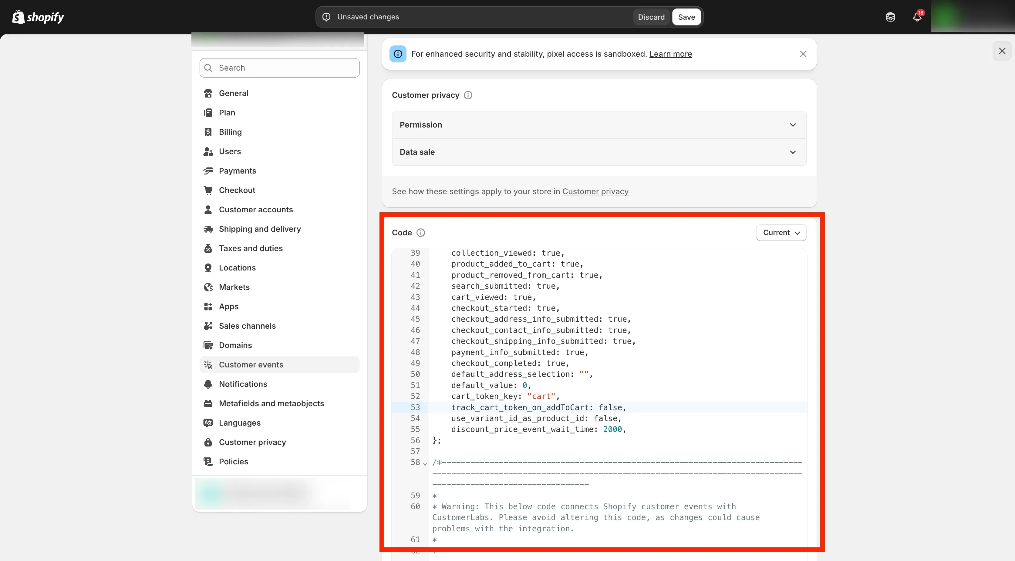 Tracking Shopify Website with Customerlabs CDP