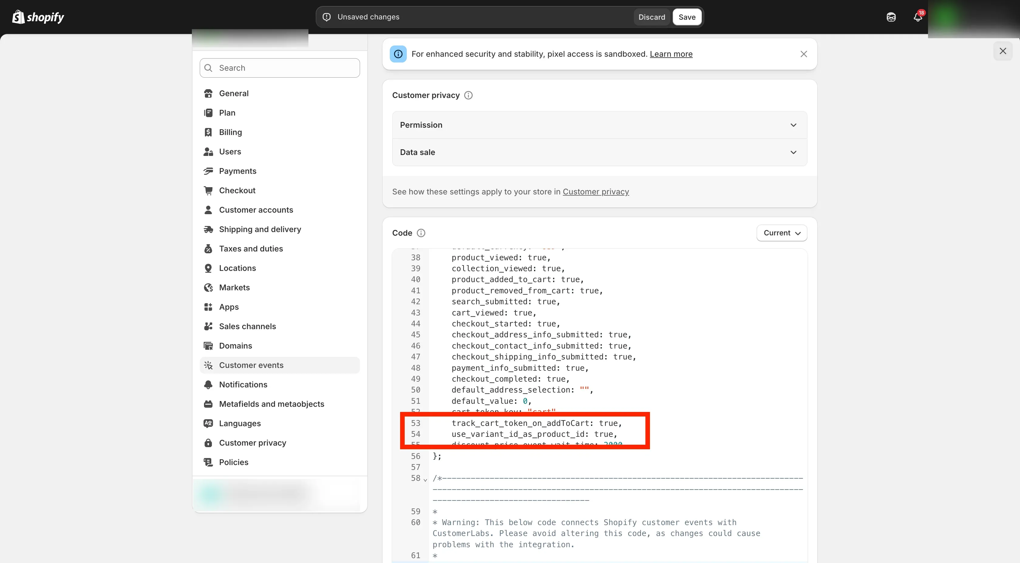 Tracking Shopify Website with Customerlabs CDP