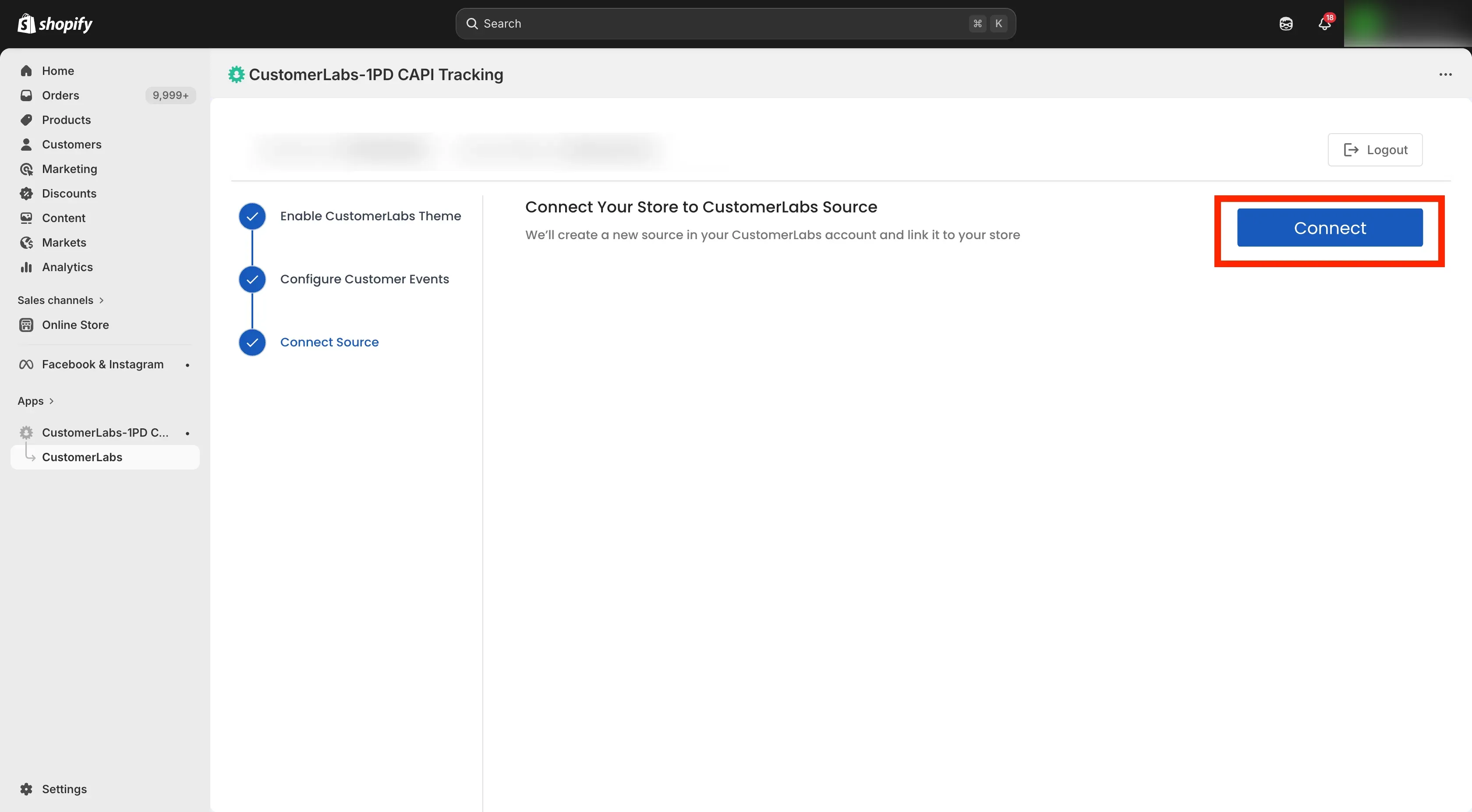 Tracking Shopify Website with Customerlabs CDP