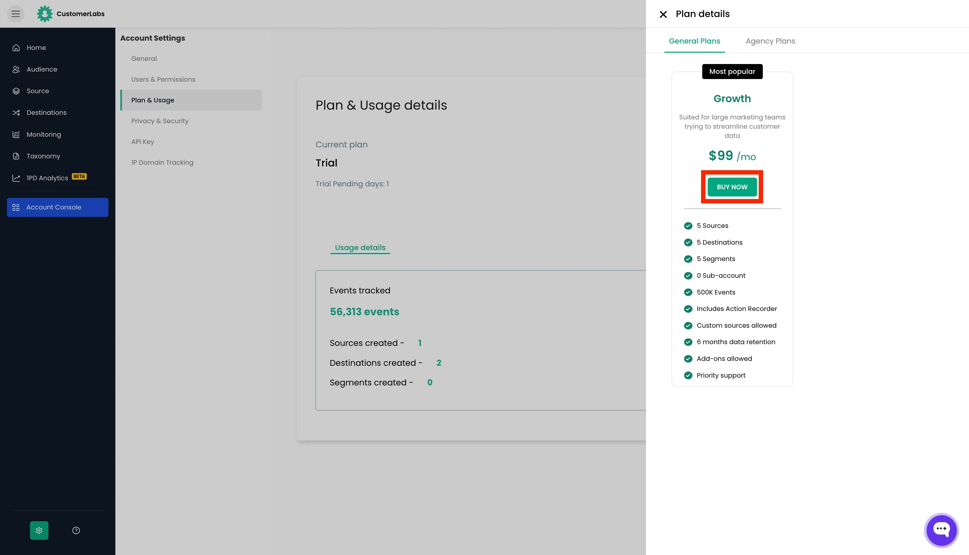 CustomerLabs Website