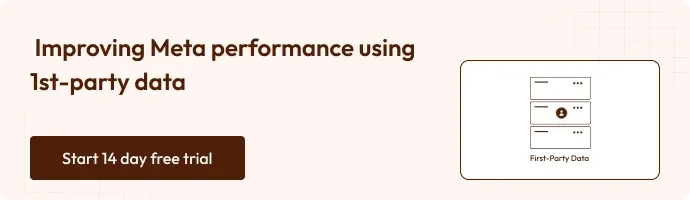 Promotional content for data performance improvement