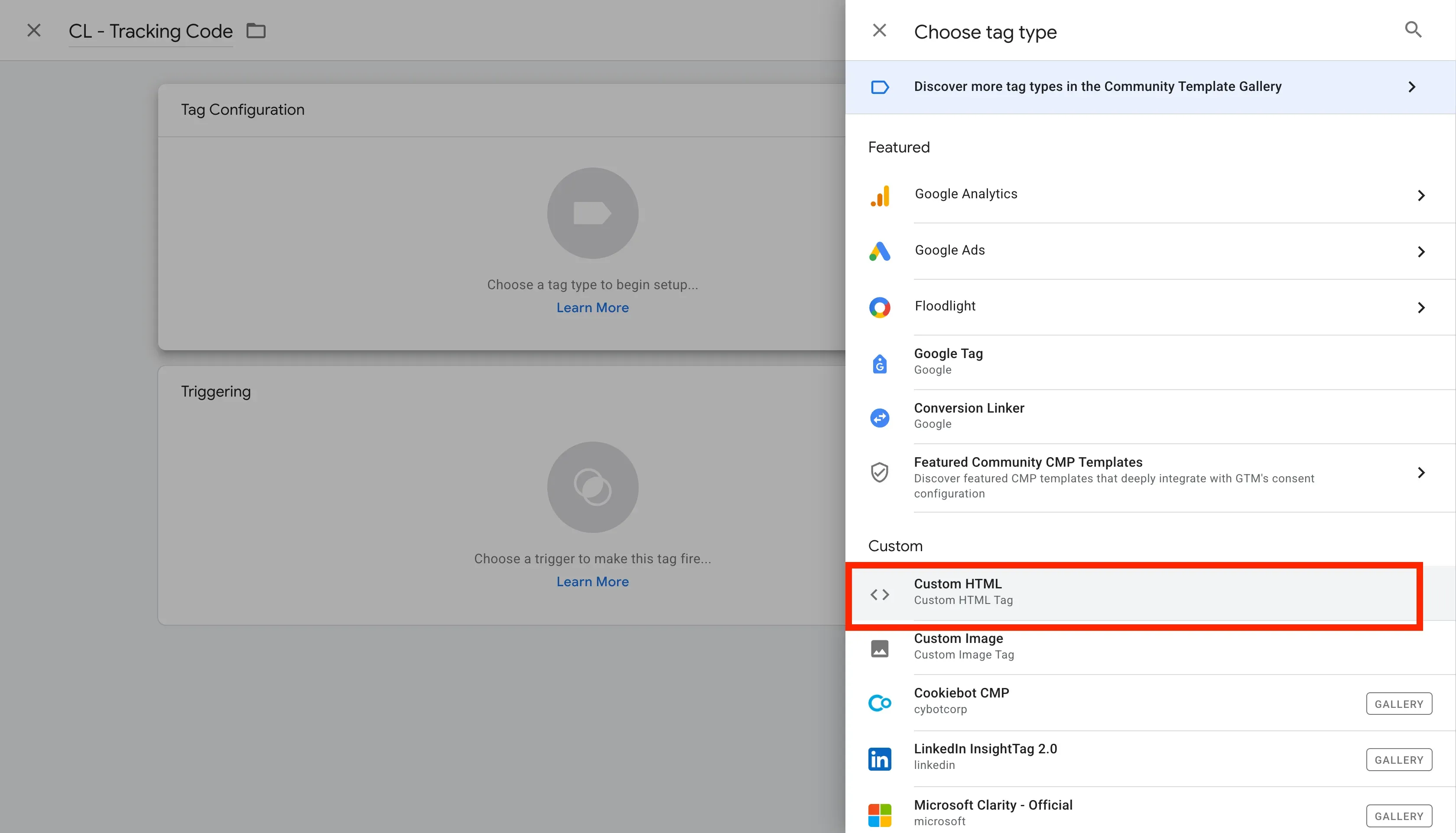 Customerlabs Google Tag Manager Integration
