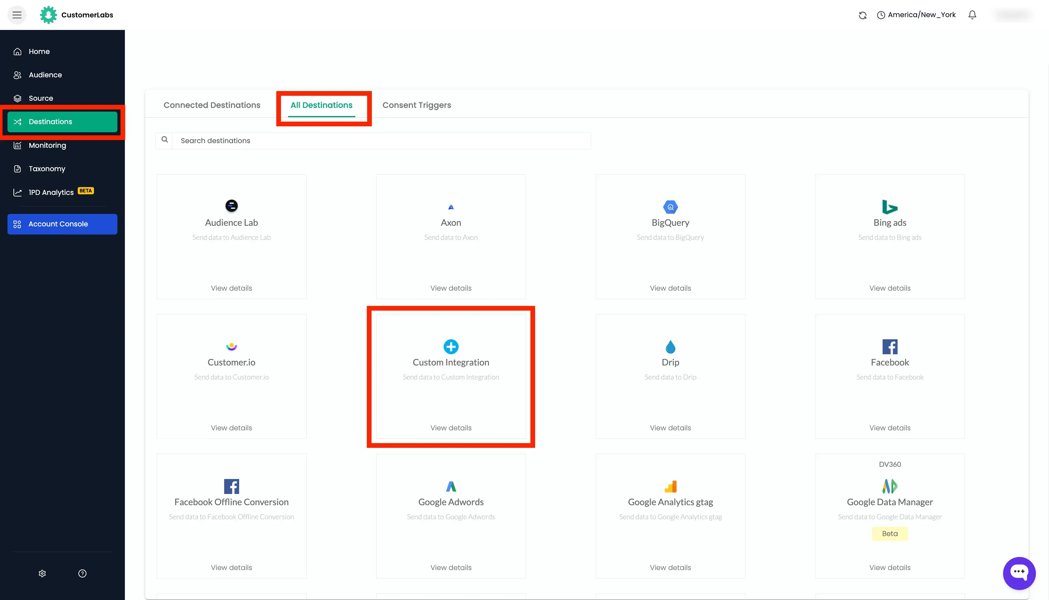 integration of go high level crm forms with customerlabs