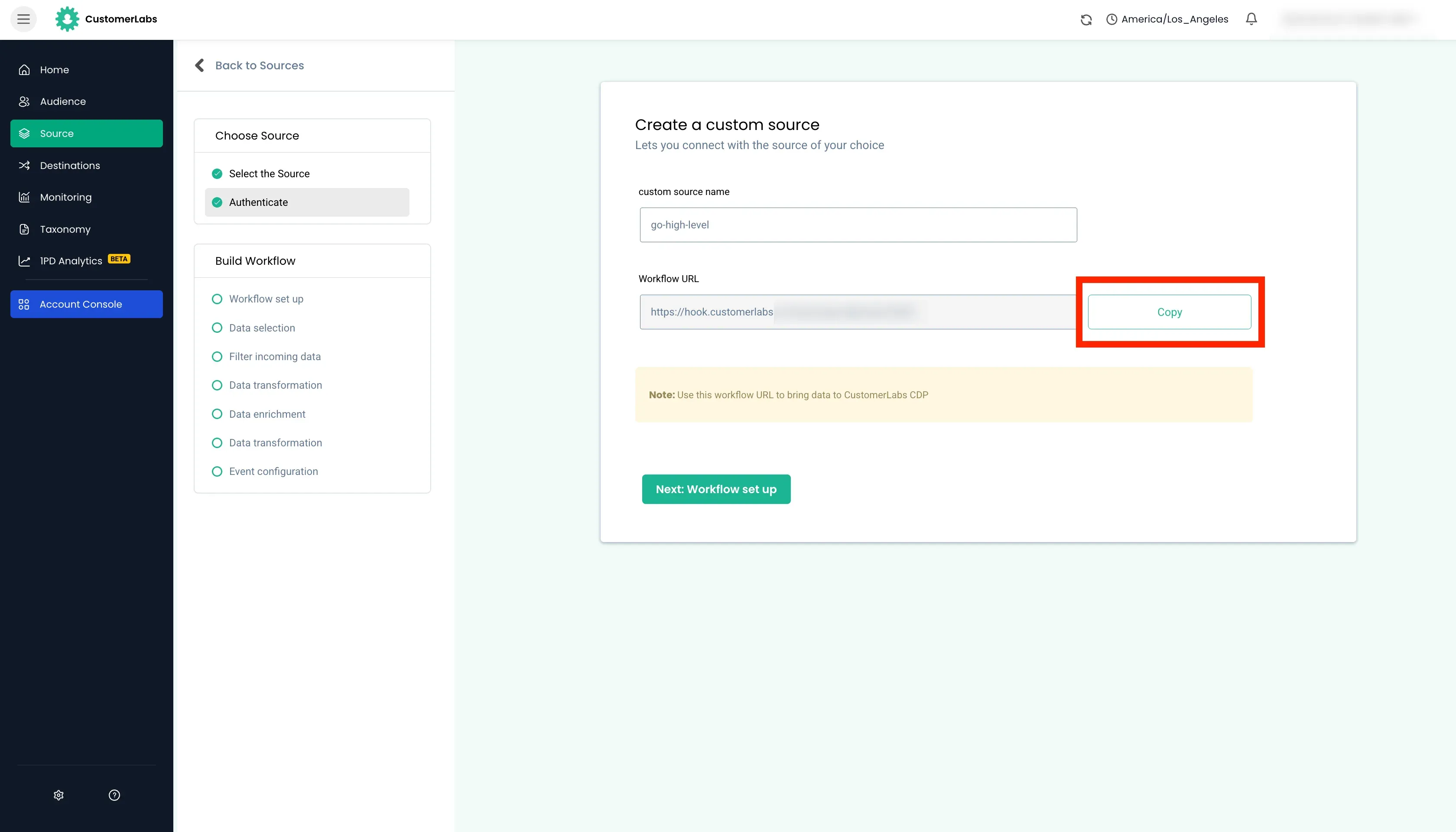 integration of go high level crm forms with customerlabs