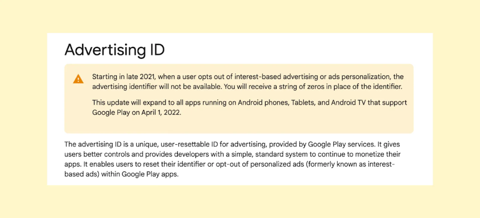 Impact of Google’s Android privacy update on the marketers
