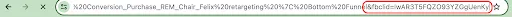 Screenshot showing fbclid highlighted at the end of the URL
