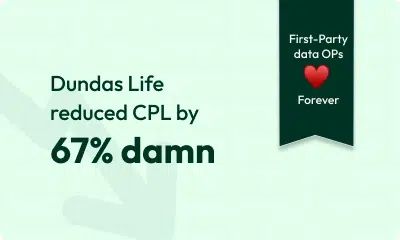 Improve retargeting performance and reduce CPL using First-Party Data OPs