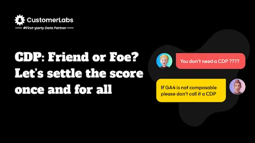 A CTA on implementing conversion tracking without any code using CustomerLabs