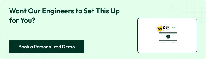 CTA Want our engineers to set this up for you