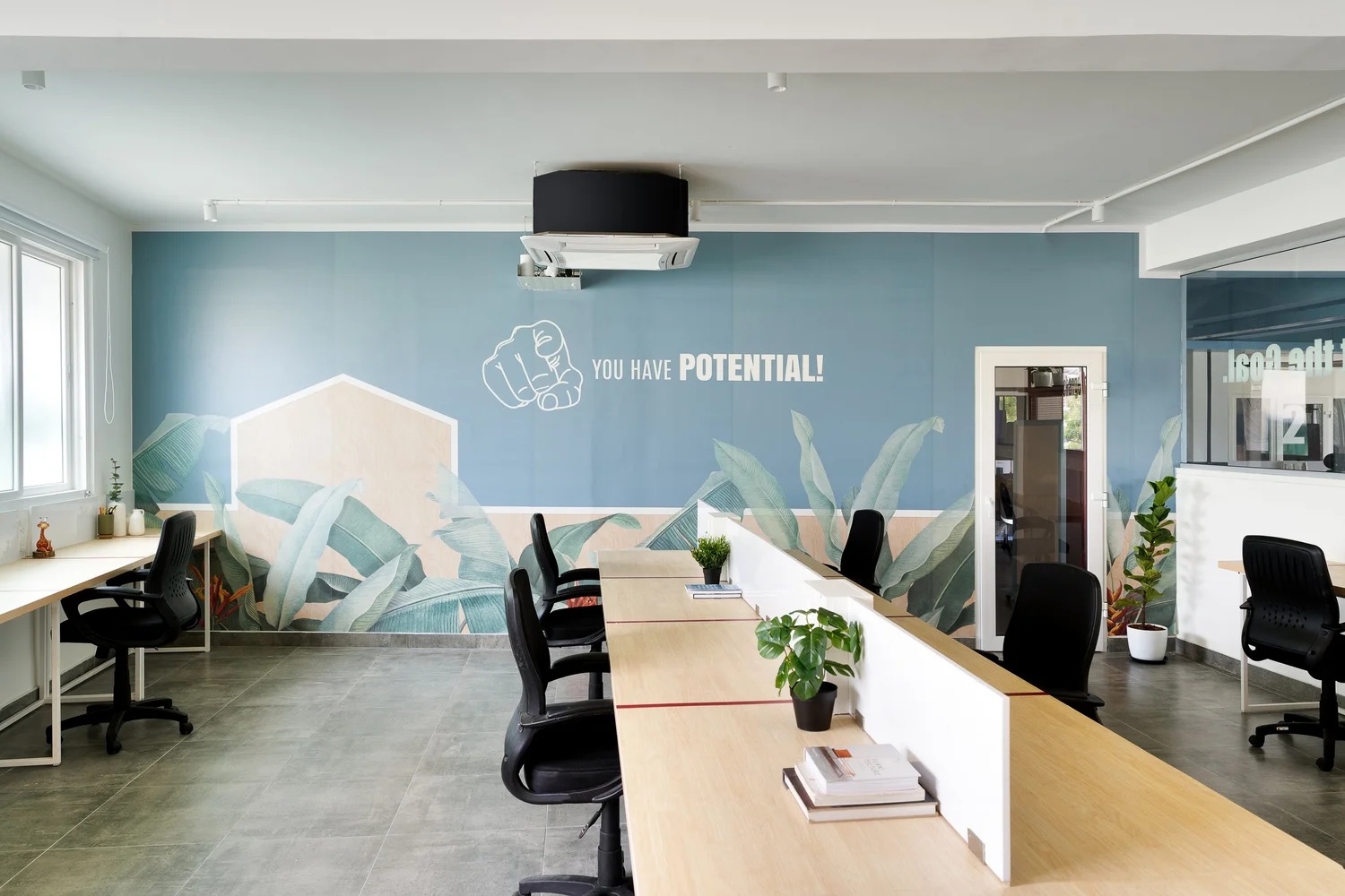 CustomerLabs office entrance and reception